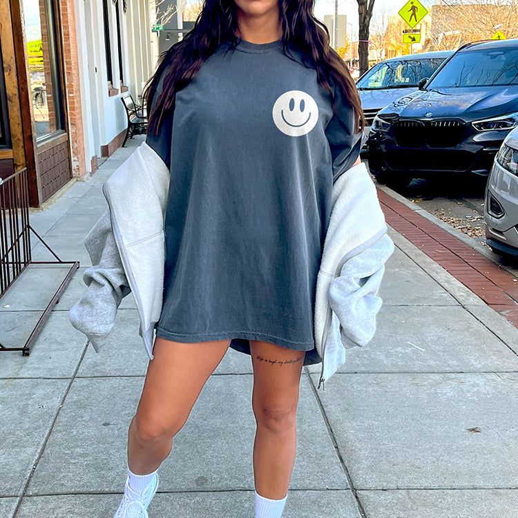 Come Back With Coffee Heavyweight Tee (Pepper) - Final Sale sold by Ally and Rae product image thumbnail 2