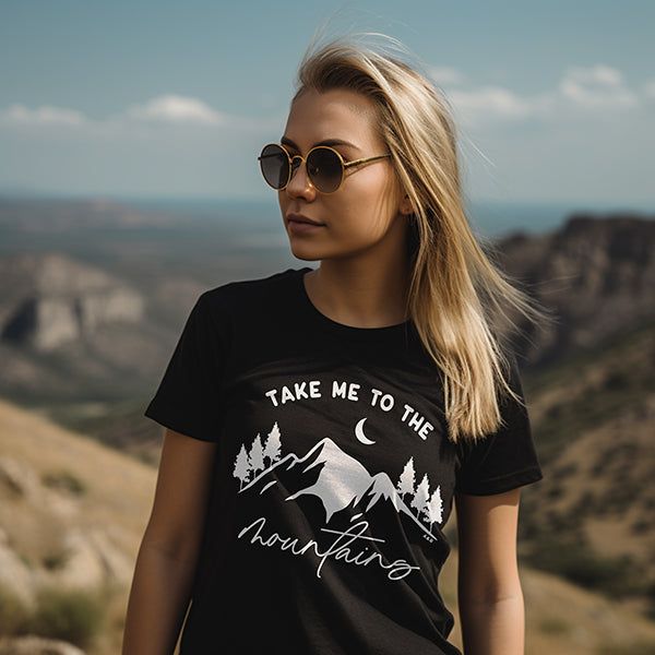 Take Me To The Mountains Adventure Tee (Wholesale) sold by Ally and Rae product image thumbnail 5