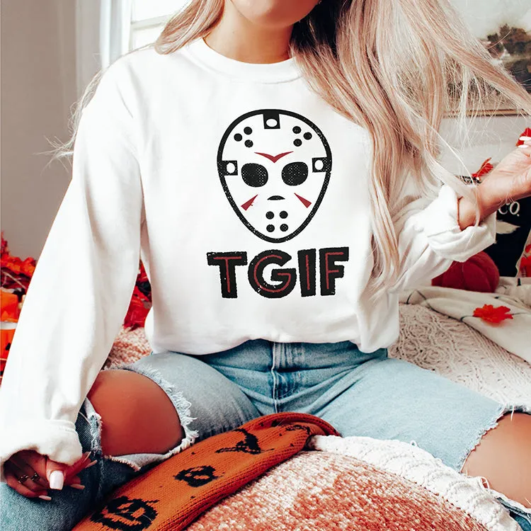 TGIF Crewneck Sweatshirt - Final Sale sold by Alley and Rae