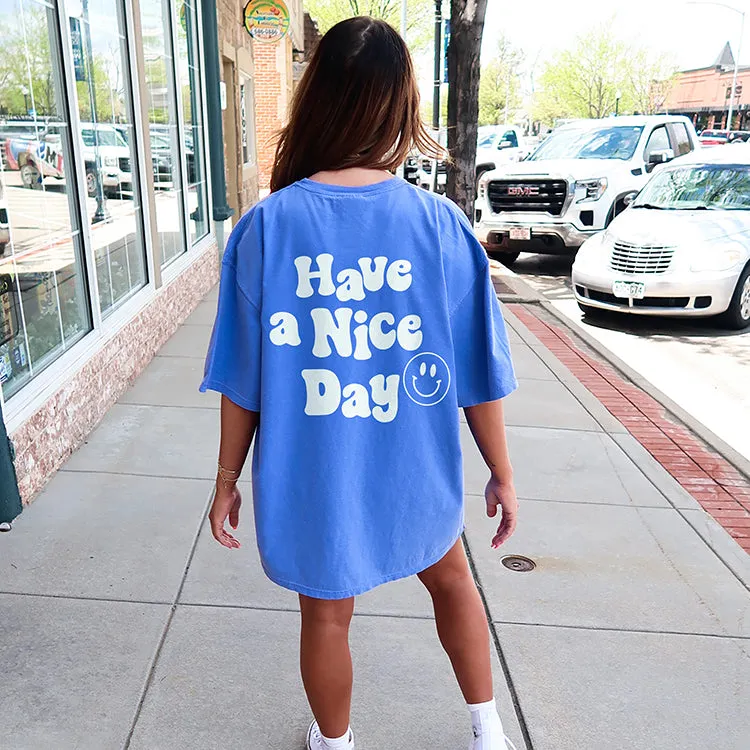 Have A Nice Day Graphic Tee sold by Alley and Rae product image thumbnail 5