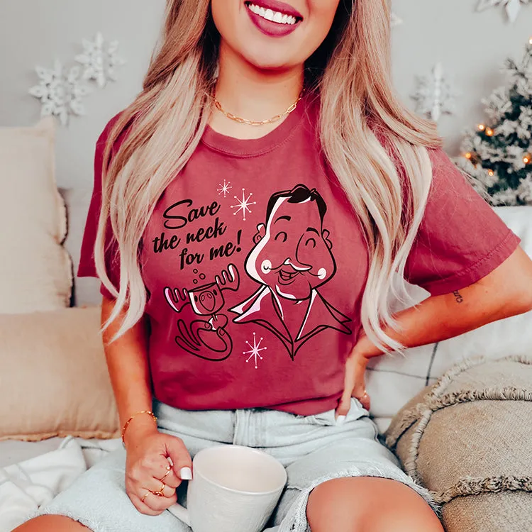 Save The Neck For Me Retro Cousin Eddie Heavyweight Tee sold by Alley and Rae product image thumbnail 3