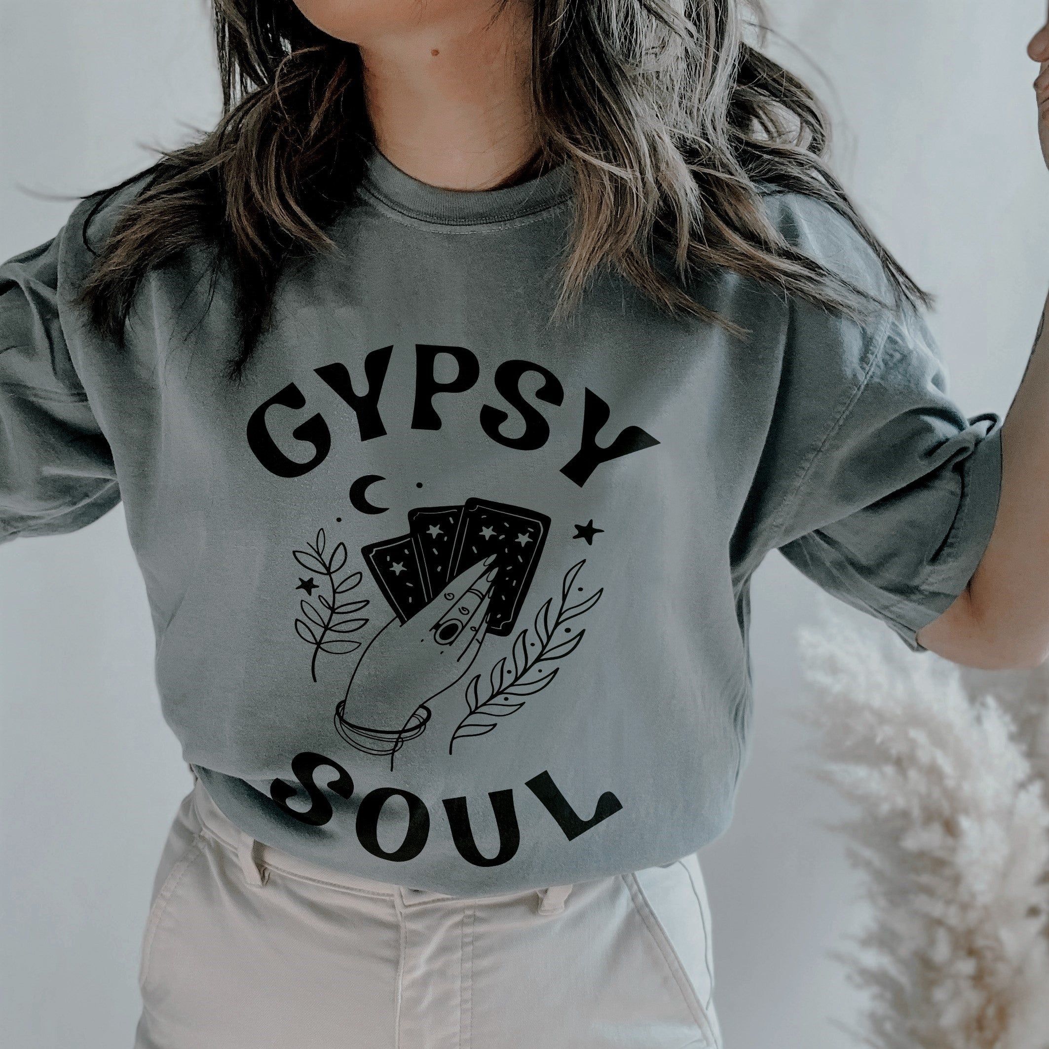 Gypsy Soul Graphic Tee Shirt (Wholesale) sold by Ally and Rae product image thumbnail 5