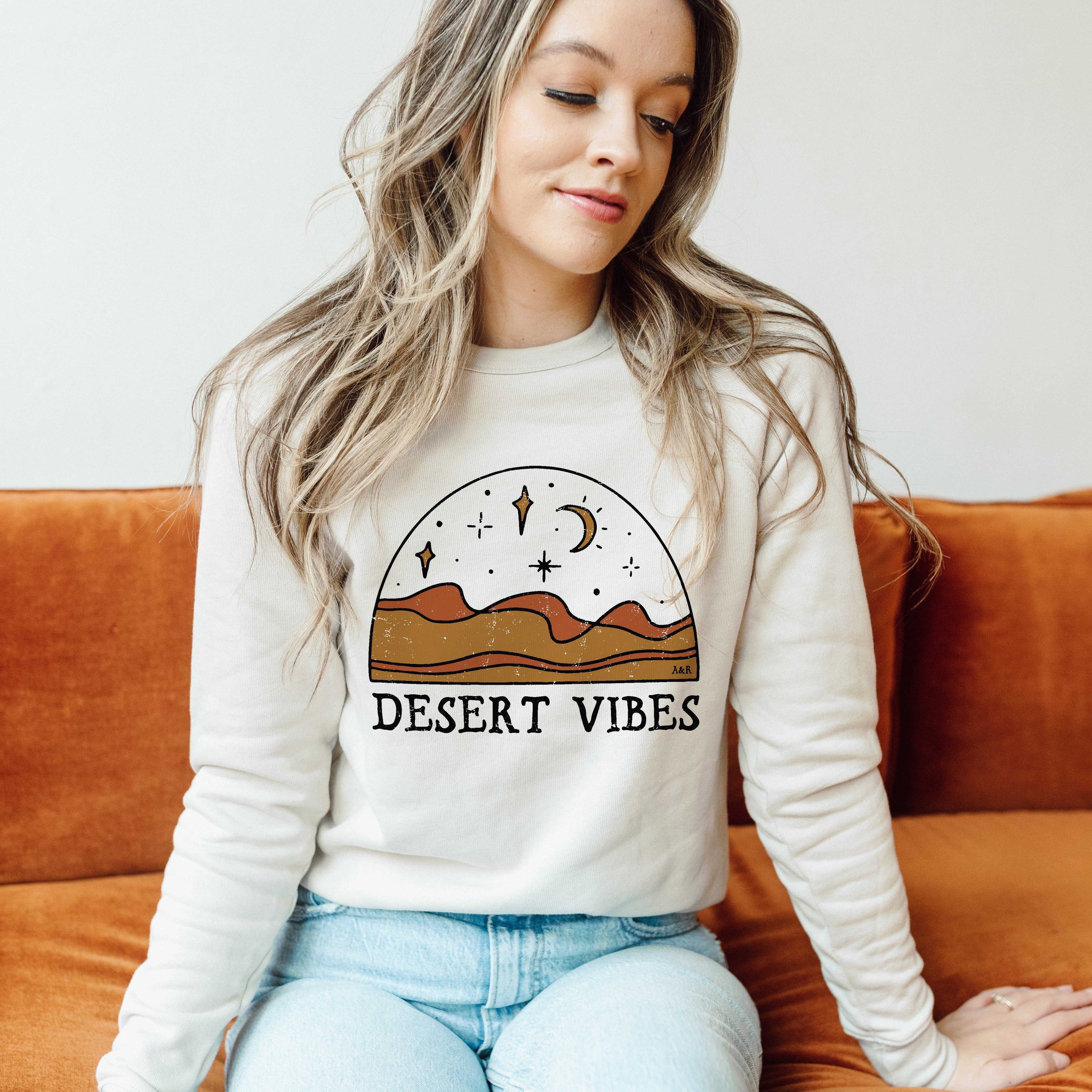 Desert Vibes Sweatshirt (Wholesale) sold by Ally and Rae product image thumbnail 3