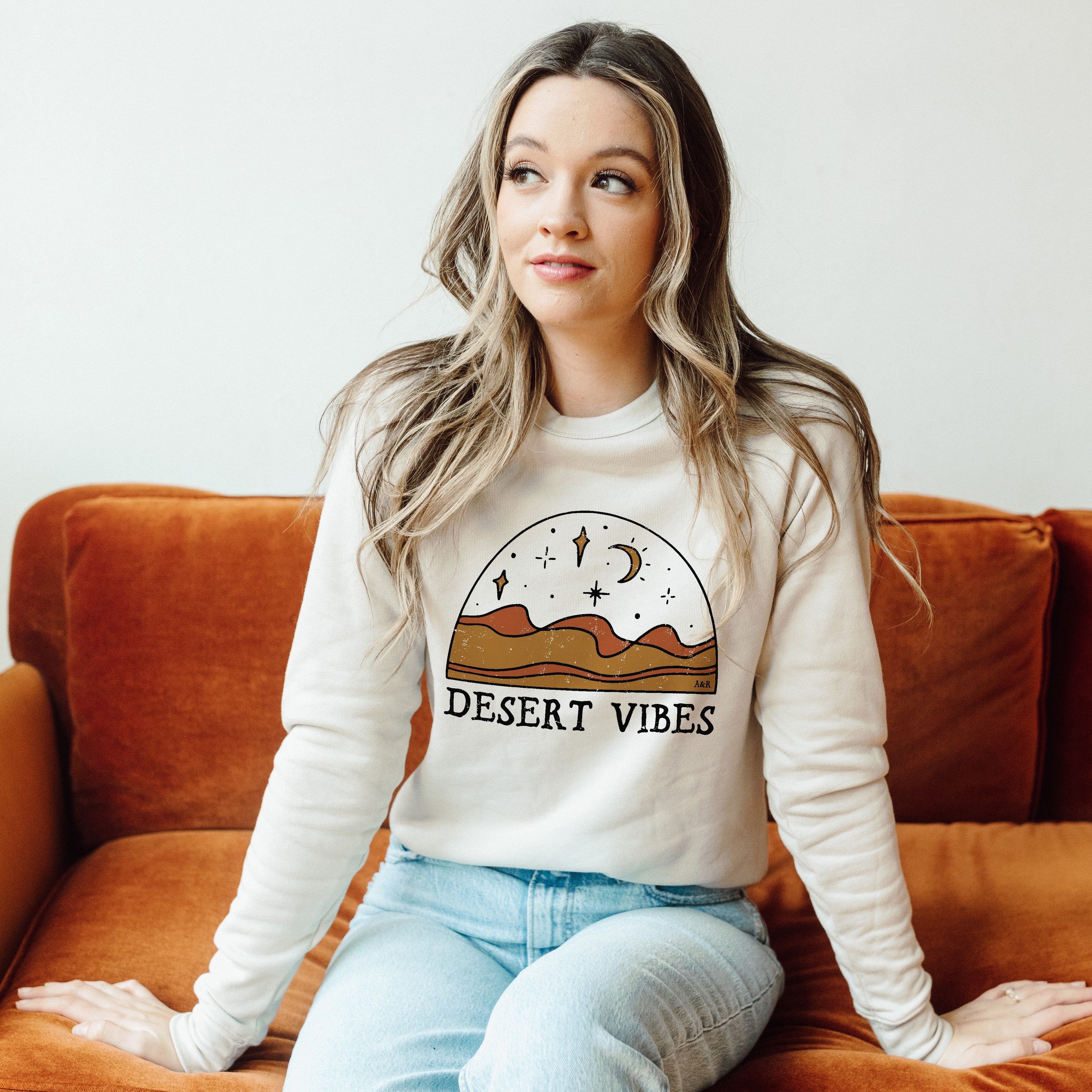Desert Vibes Sweatshirt (Wholesale) sold by Ally and Rae product image thumbnail 2