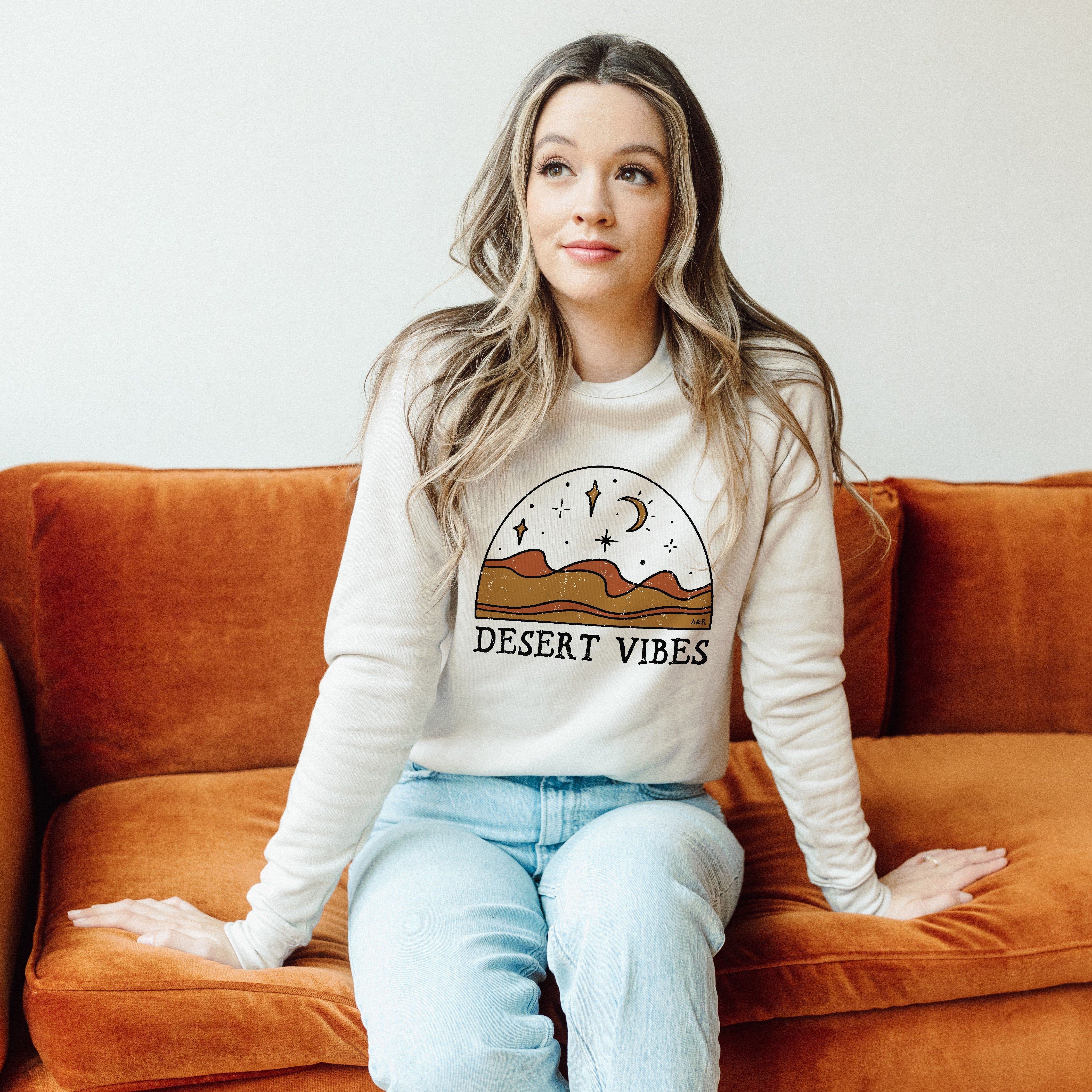 Desert Vibes Sweatshirt (Wholesale) sold by Ally and Rae product image thumbnail 4