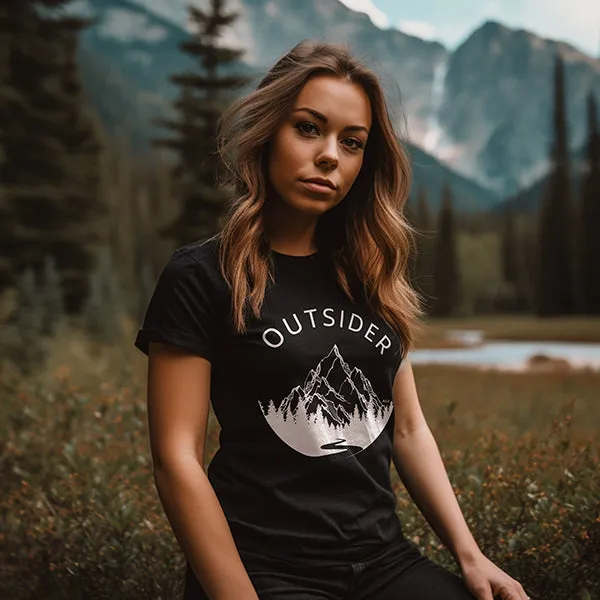 Outsider Graphic Tee (Wholesale) sold by Alley and Rae product image thumbnail 2