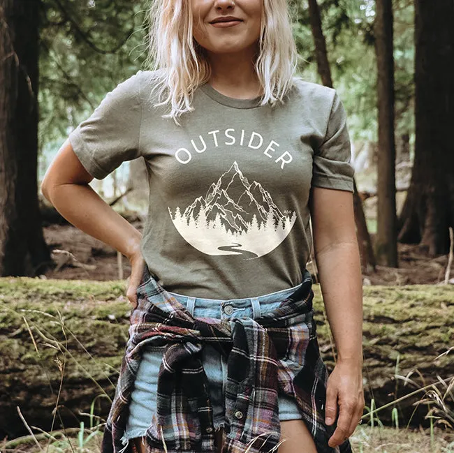 Outsider Graphic Tee (Wholesale) sold by Alley and Rae product image thumbnail 4