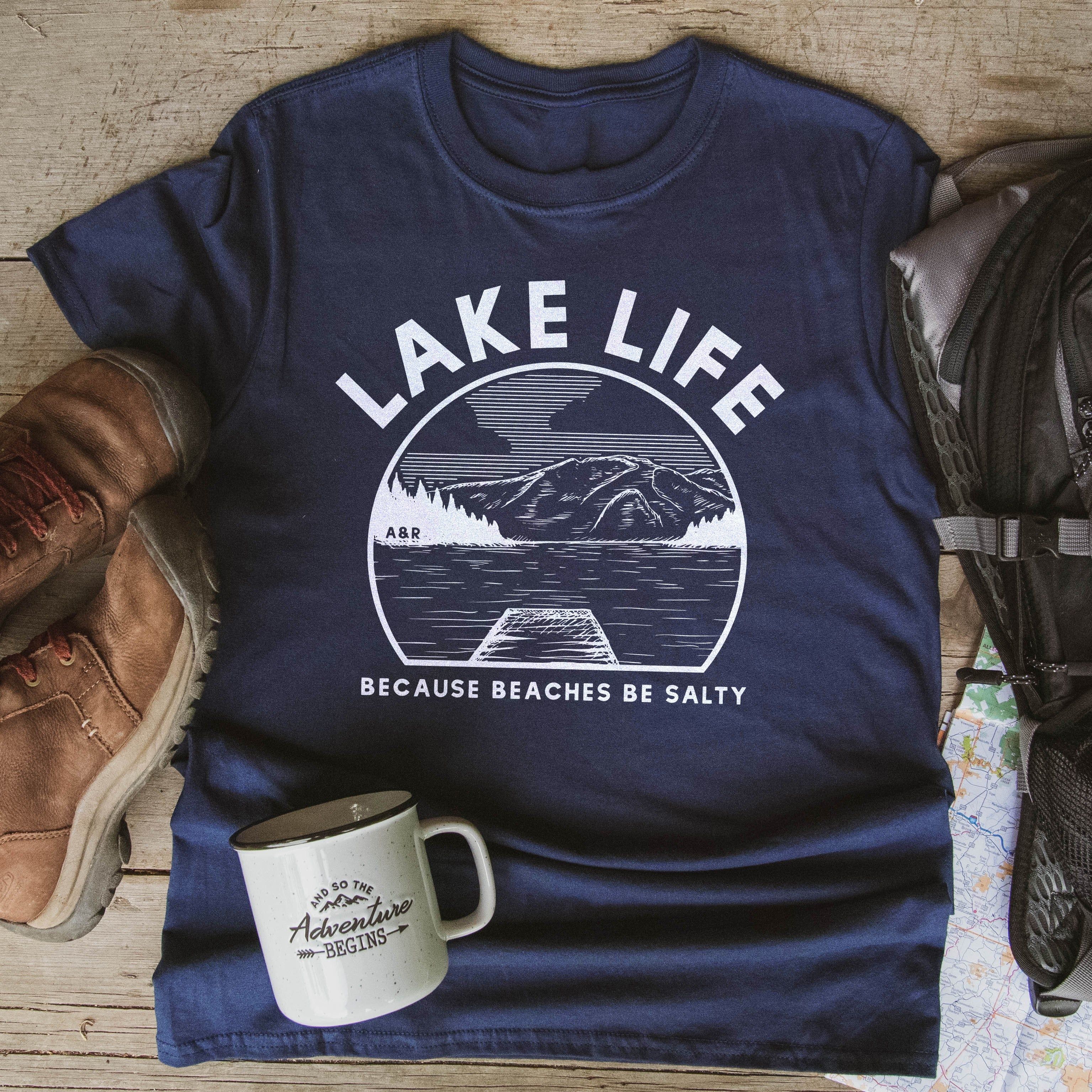 Lake Life Lightweight Tee (Wholesale) sold by Ally and Rae product image thumbnail 4