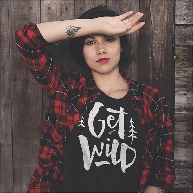 Get Wild Lightweight Tee (Wholesale) sold by Ally and Rae product image thumbnail 5
