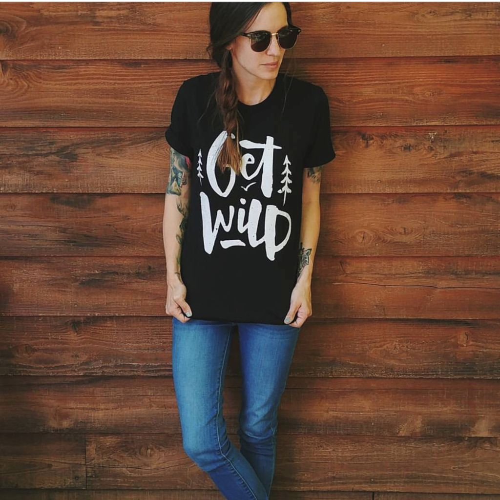 Get Wild Lightweight Tee (Wholesale) sold by Ally and Rae product image thumbnail 4