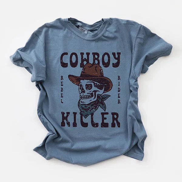 Cowboy Killer Western Graphic Tee sold by Alley and Rae product image thumbnail 5