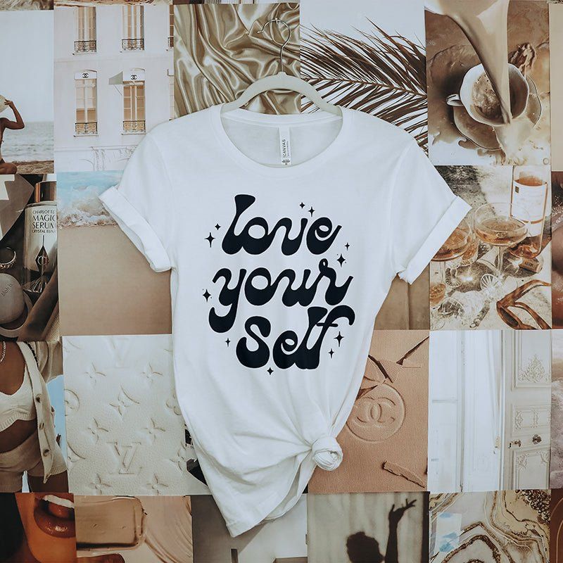 Love Yourself Lightweight Tee sold by Ally and Rae product image thumbnail 5