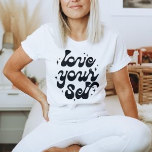 Love Yourself Lightweight Tee sold by Ally and Rae