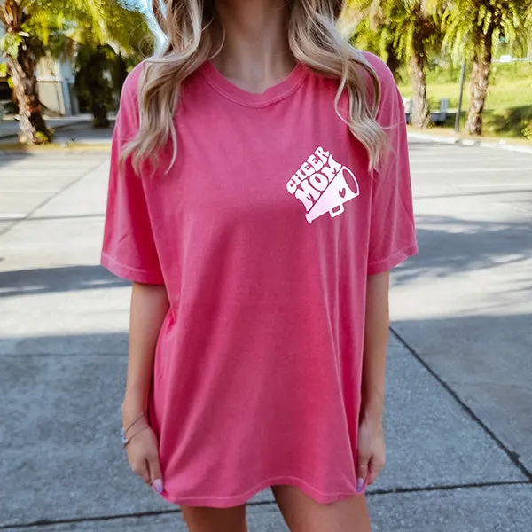 Loud Mouth Cheer Mom Heavyweight Tee sold by Alley and Rae product image thumbnail 2