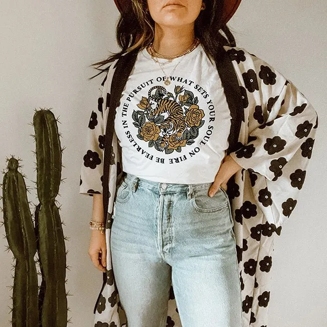 Soul On Fire Lightweight Tee sold by Alley and Rae product image thumbnail 4