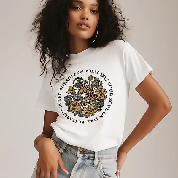 Soul On Fire Lightweight Tee sold by Alley and Rae product image thumbnail 3