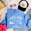 Lake Life Crewneck Sweatshirt (Wholesale) sold by Alley and Rae