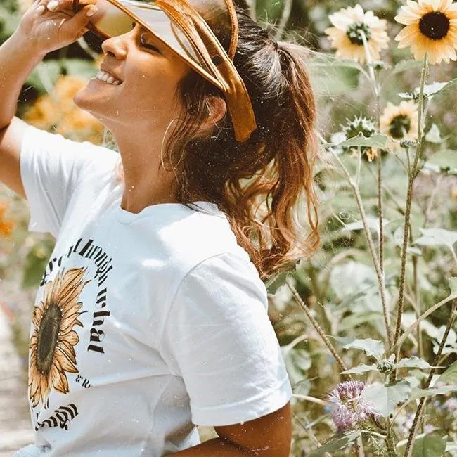Grow Through What You Go Through Lightweight Tee sold by Alley and Rae product image thumbnail 3