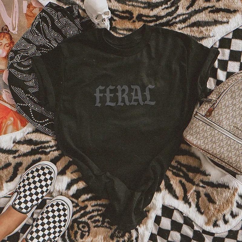 Feral Tee Shirt Pre-Order sold by Alley and Rae product image thumbnail 2