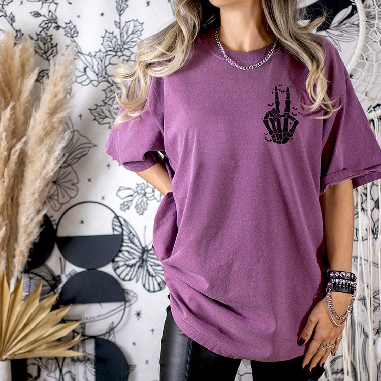 The Spookiest Bitch This Side Of Salem Heavyweight Tee sold by Ally and Rae product image thumbnail 2