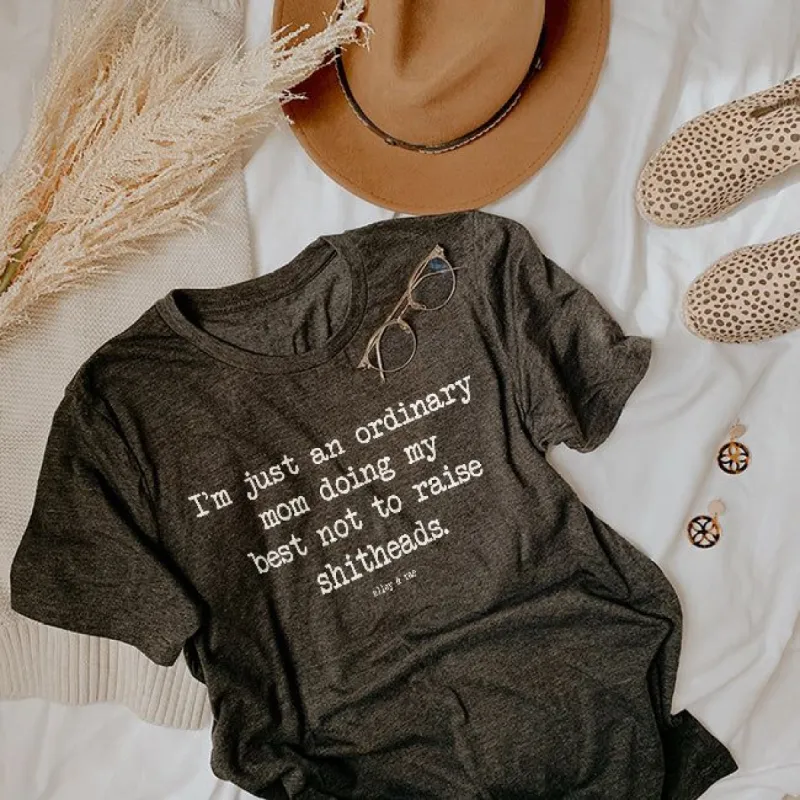 Ordinary Mom Graphic Tee Shirt (Wholesale) sold by Ally and Rae