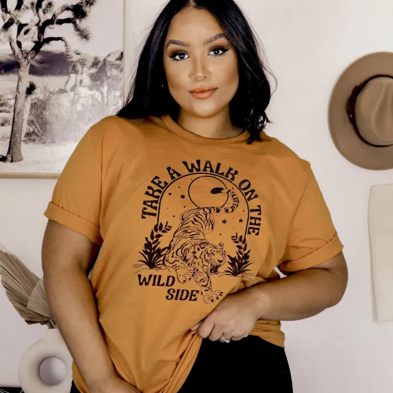 Take A Walk On The Wild Side Lightweight Tee (Wholesale) sold by Ally and Rae