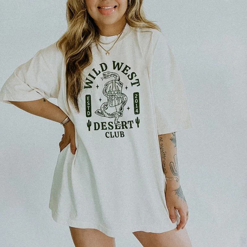 Wild West Desert Club Graphic Tee (Wholesale) sold by Ally and Rae