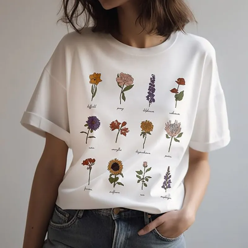 Botanical Heavyweight Tee sold by Ally and Rae