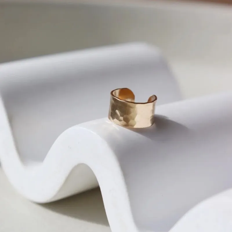 Hammered Ear Cuff (Pre-Order) sold by Alley and Rae