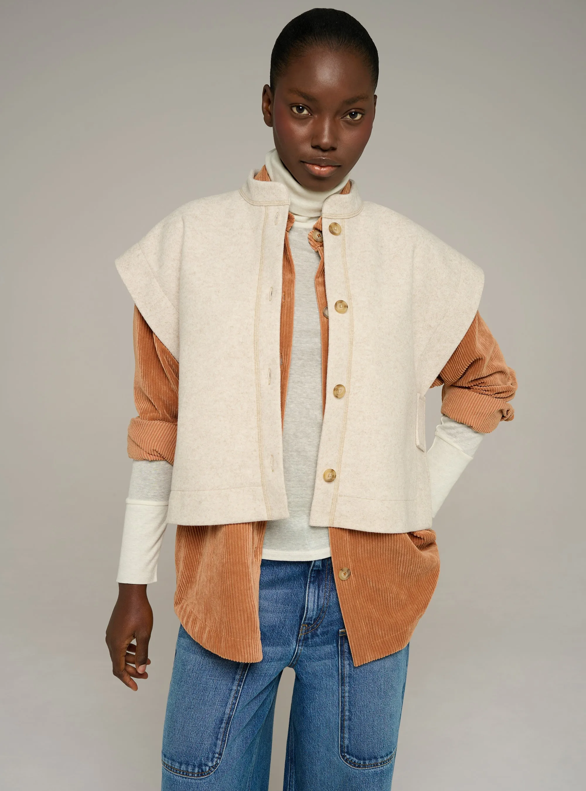 Gilet droit sans manches sold by Cotelac product image thumbnail 2