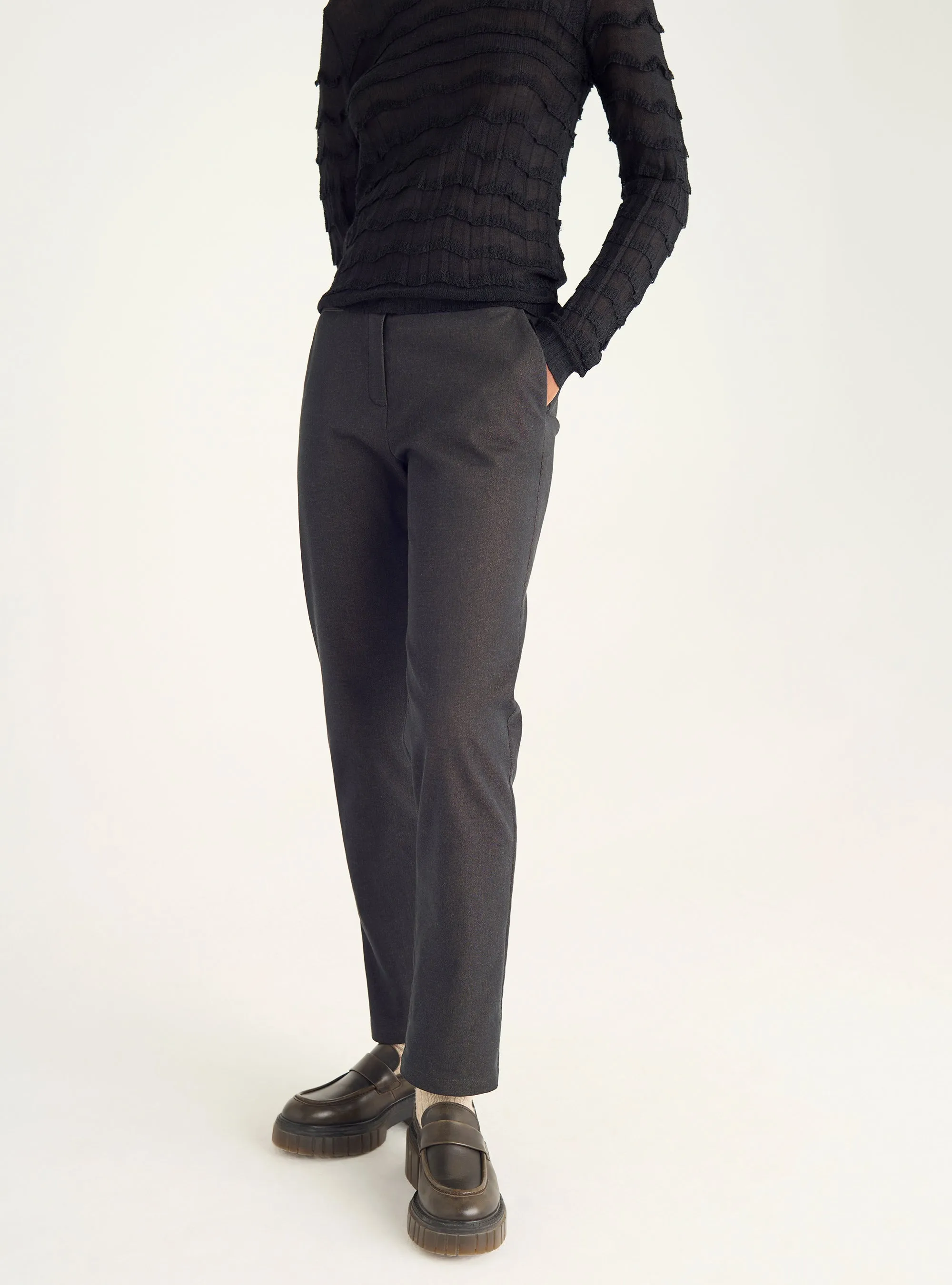Pantalon droit près du corps sold by Cotelac product image thumbnail 2