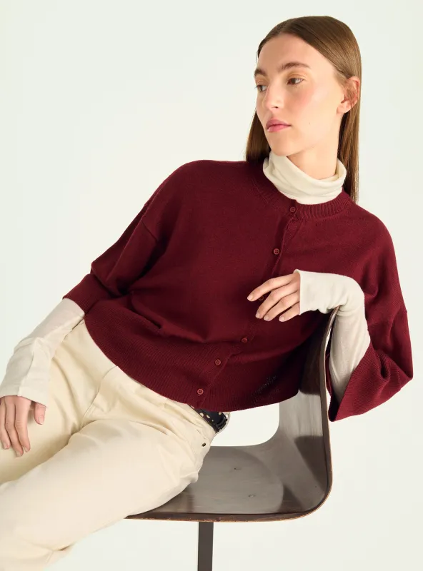 Cardigan T-shirt à manches courtes made by Cotelac