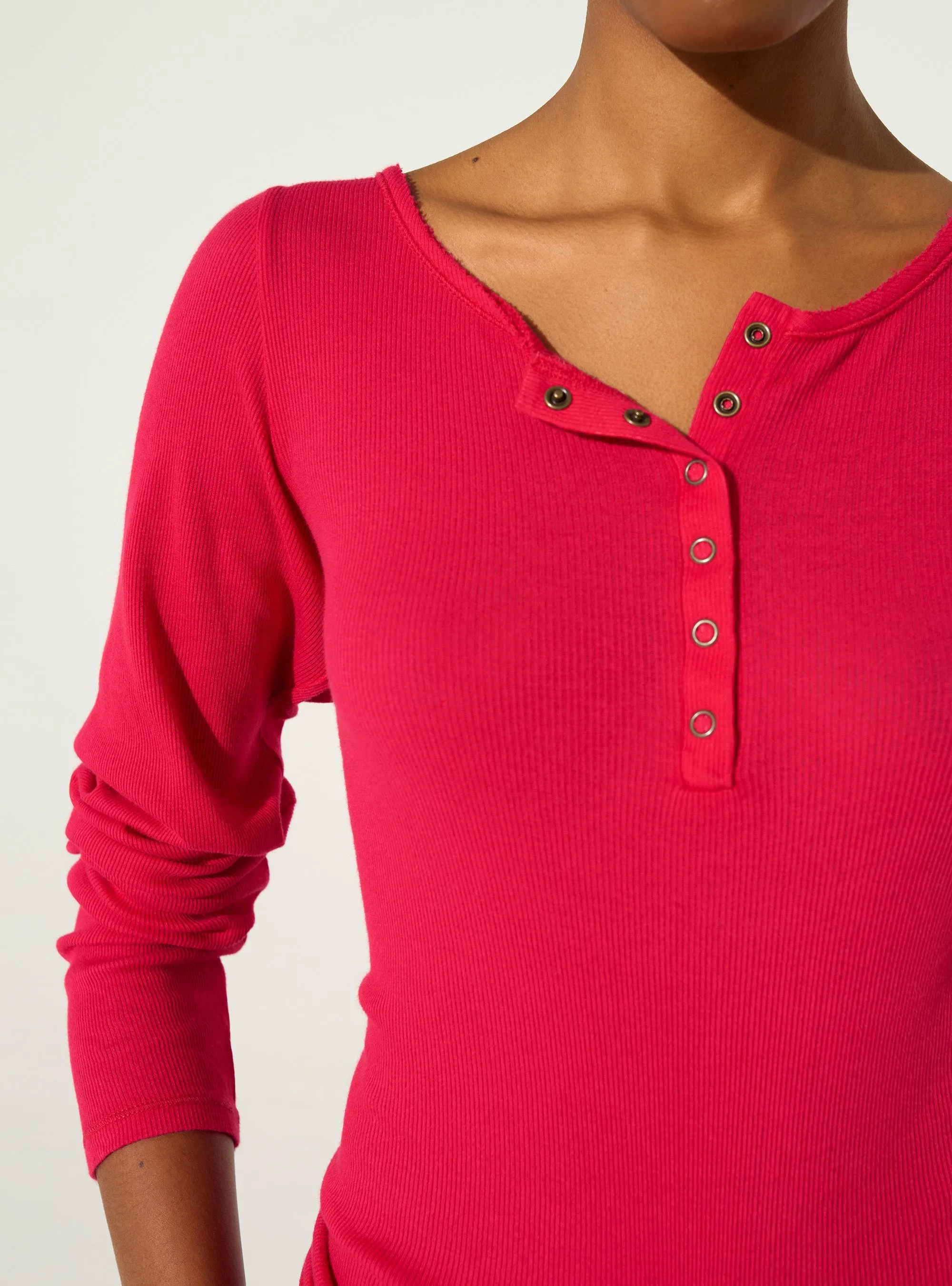 T-shirt en coton biologique rose sold by Cotelac product image thumbnail 2