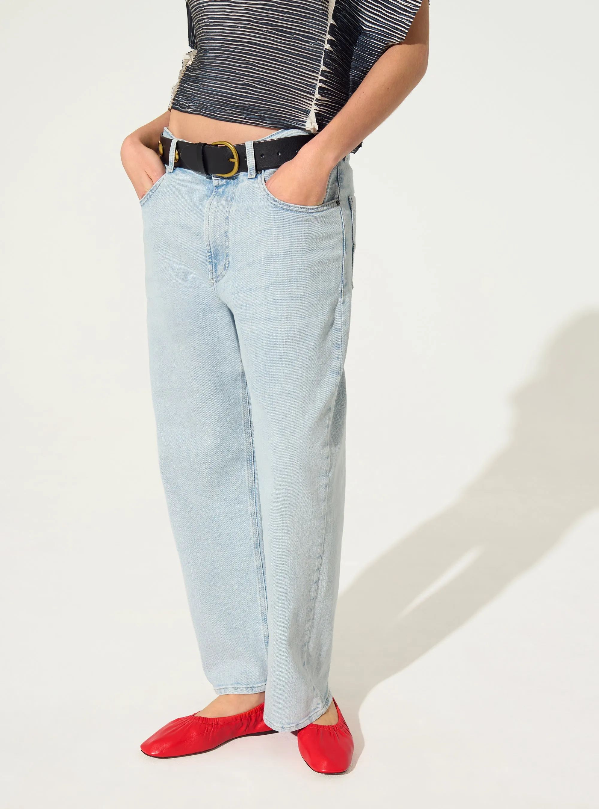 Jean stretch en coton bleu sold by Cotelac product image thumbnail 2