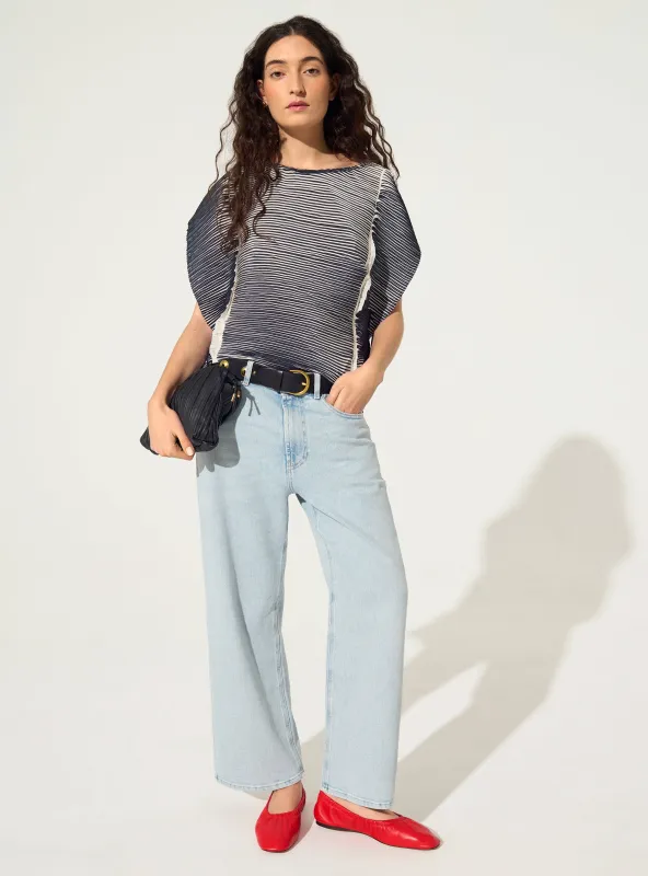 Jean stretch en coton bleu made by Cotelac