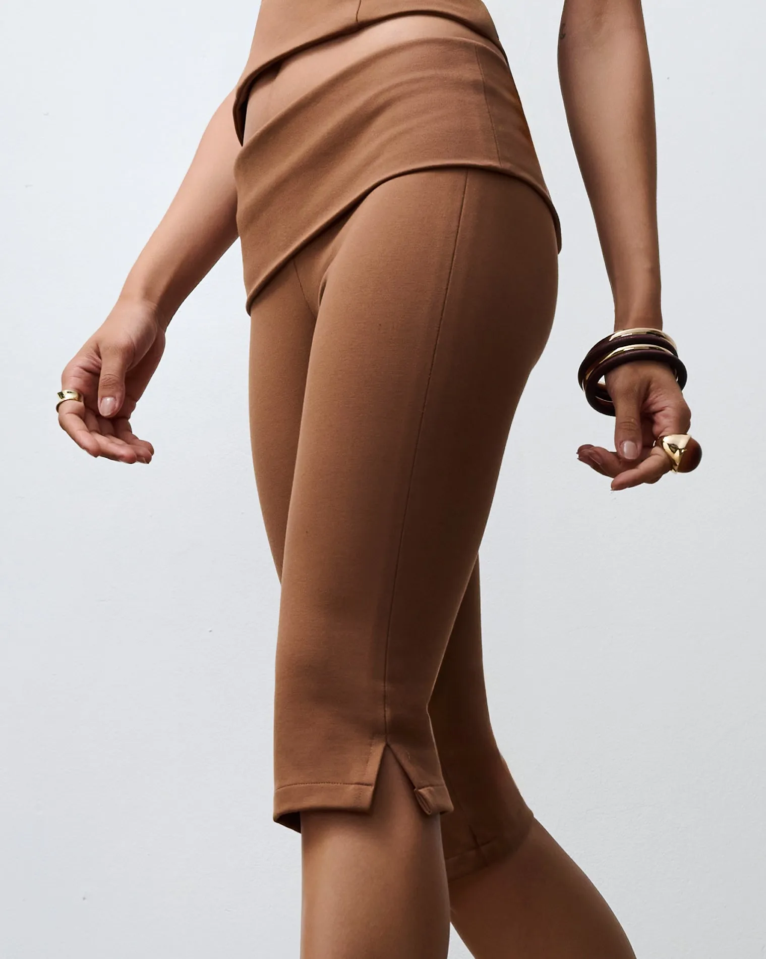 Lex Capri Pants - Camel sold by Selvi product image thumbnail 2
