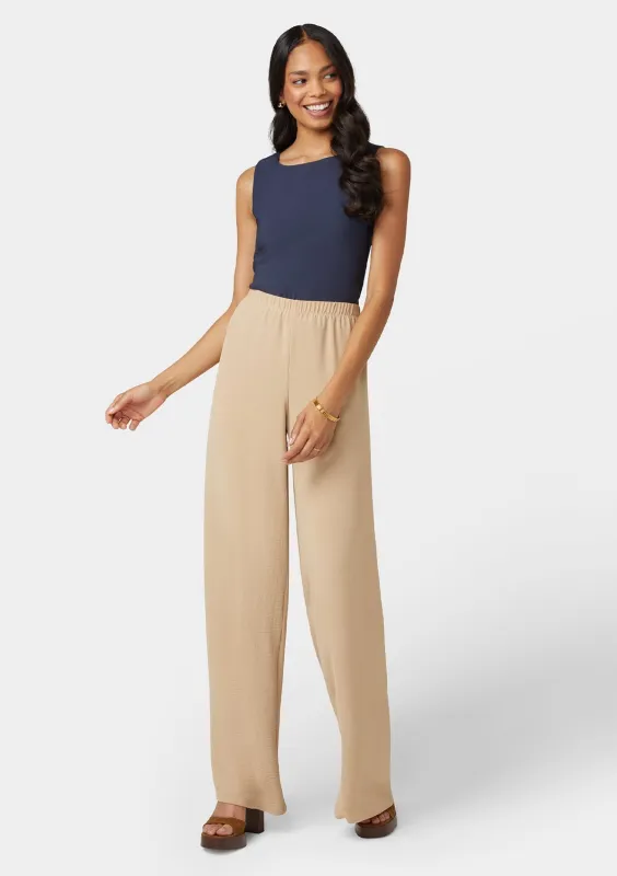 Tall Windsor Wide Leg Flowy Pants sold by Alloy Apparel