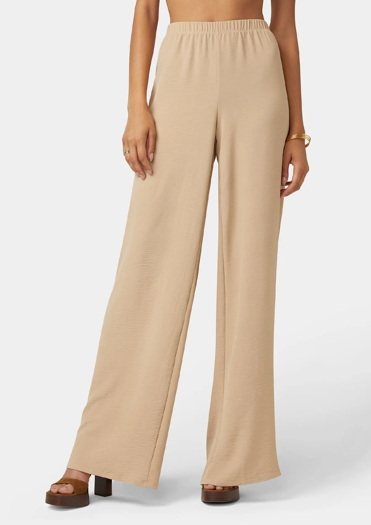 Tall Windsor Wide Leg Flowy Pants sold by Alloy Apparel product image thumbnail 2