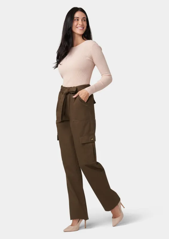 Tall Brooklyn Cargo Pants with Tie sold by Alloy Apparel