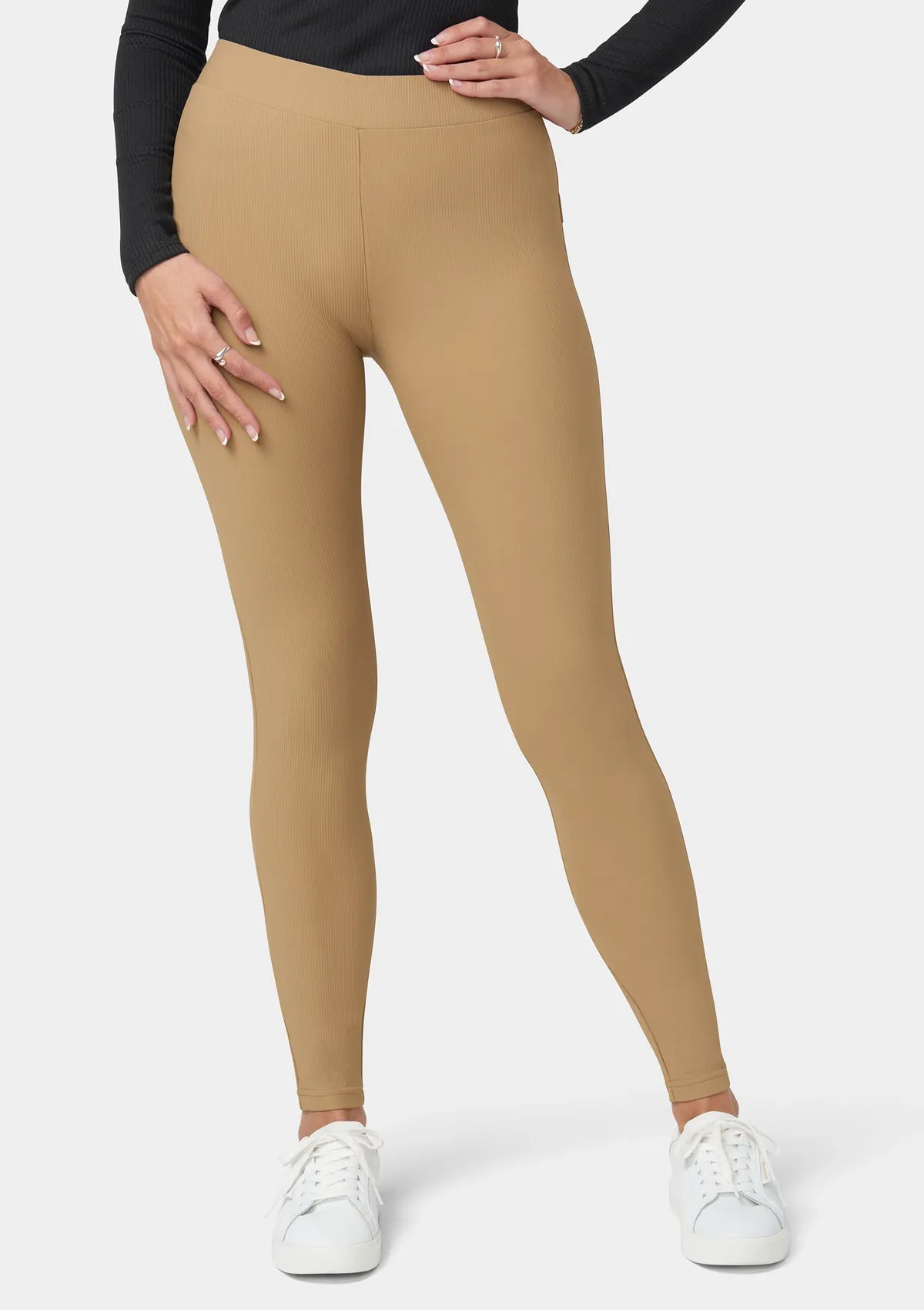 Tall Bronx Ribbed Leggings sold by Alloy Apparel product image thumbnail 2