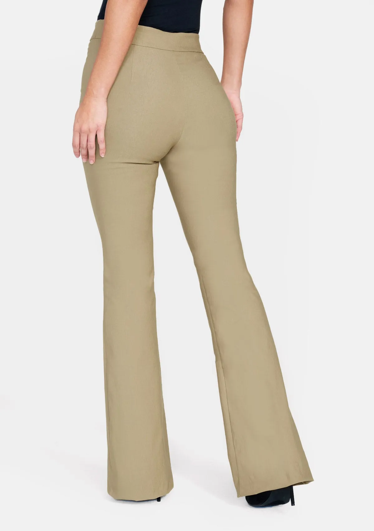 Tall High Waist Flare Dress Pants sold by Alloy Apparel product image thumbnail 4