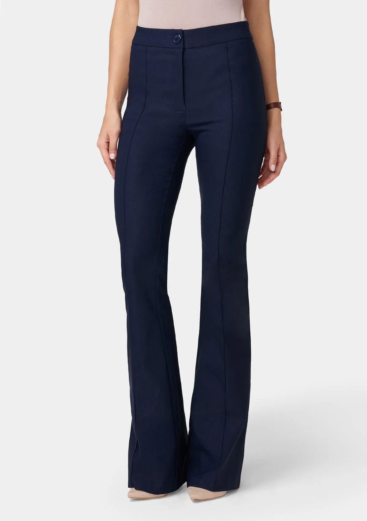 Tall High Waist Flare Dress Pants sold by Alloy Apparel product image thumbnail 2