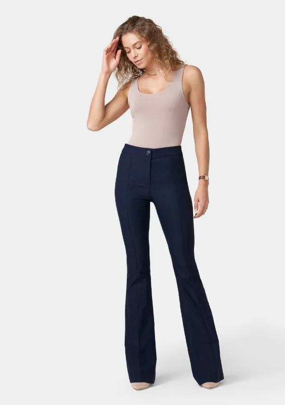 Tall High Waist Flare Dress Pants sold by Alloy Apparel