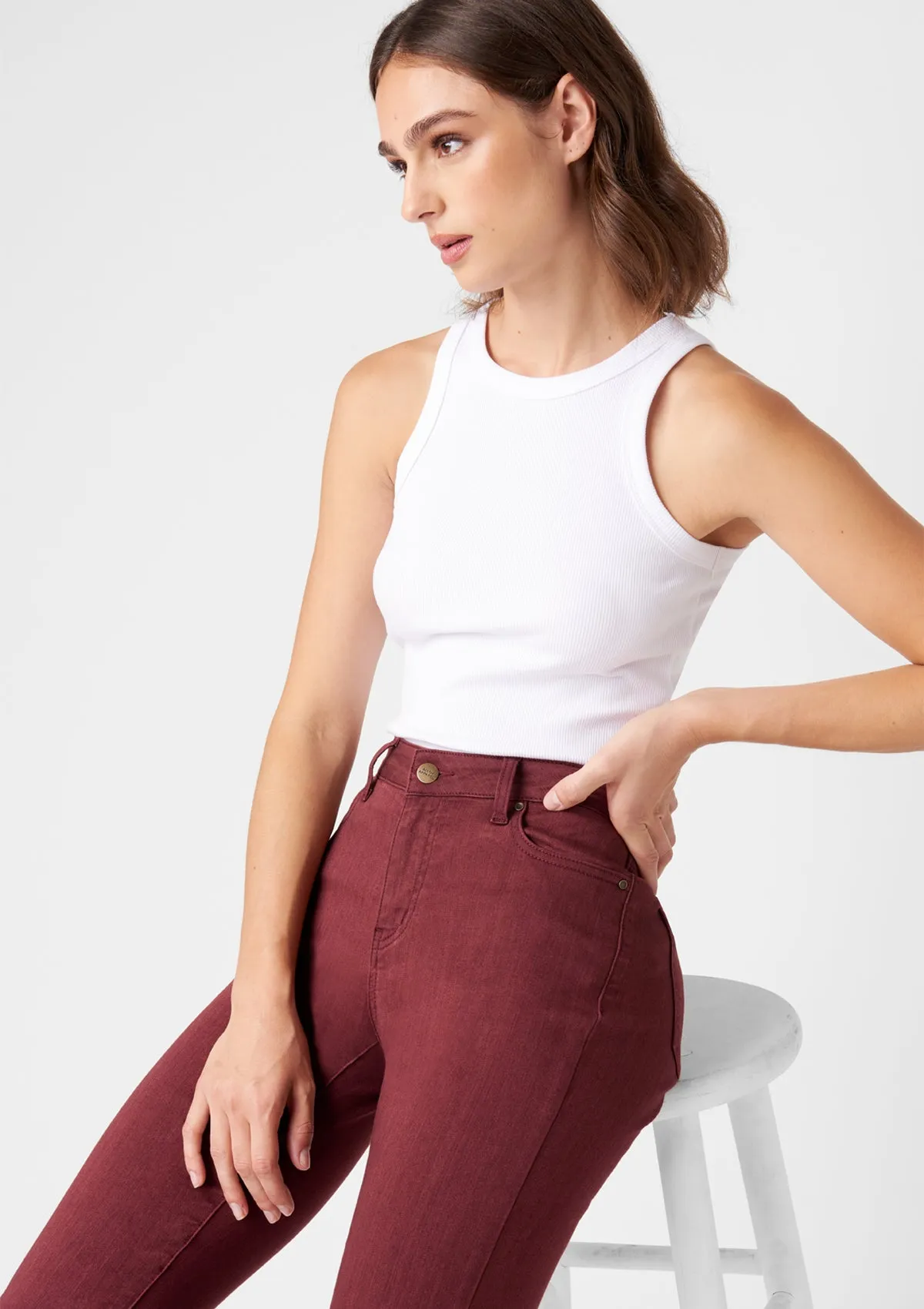 Tall Sierra Lightweight Skinny Jeans sold by Alloy Apparel product image thumbnail 5