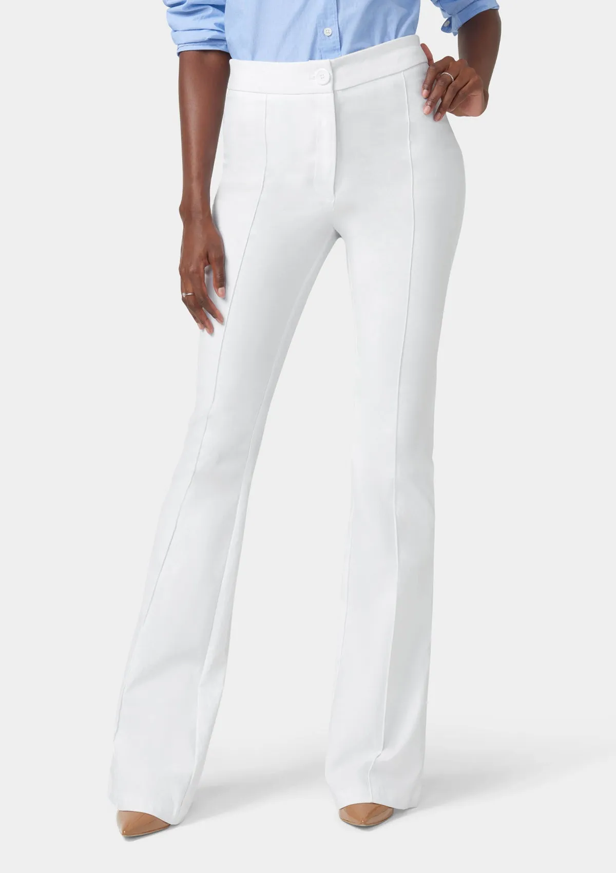 Tall High Waist Flare Dress Pants sold by Alloy Apparel product image thumbnail 2