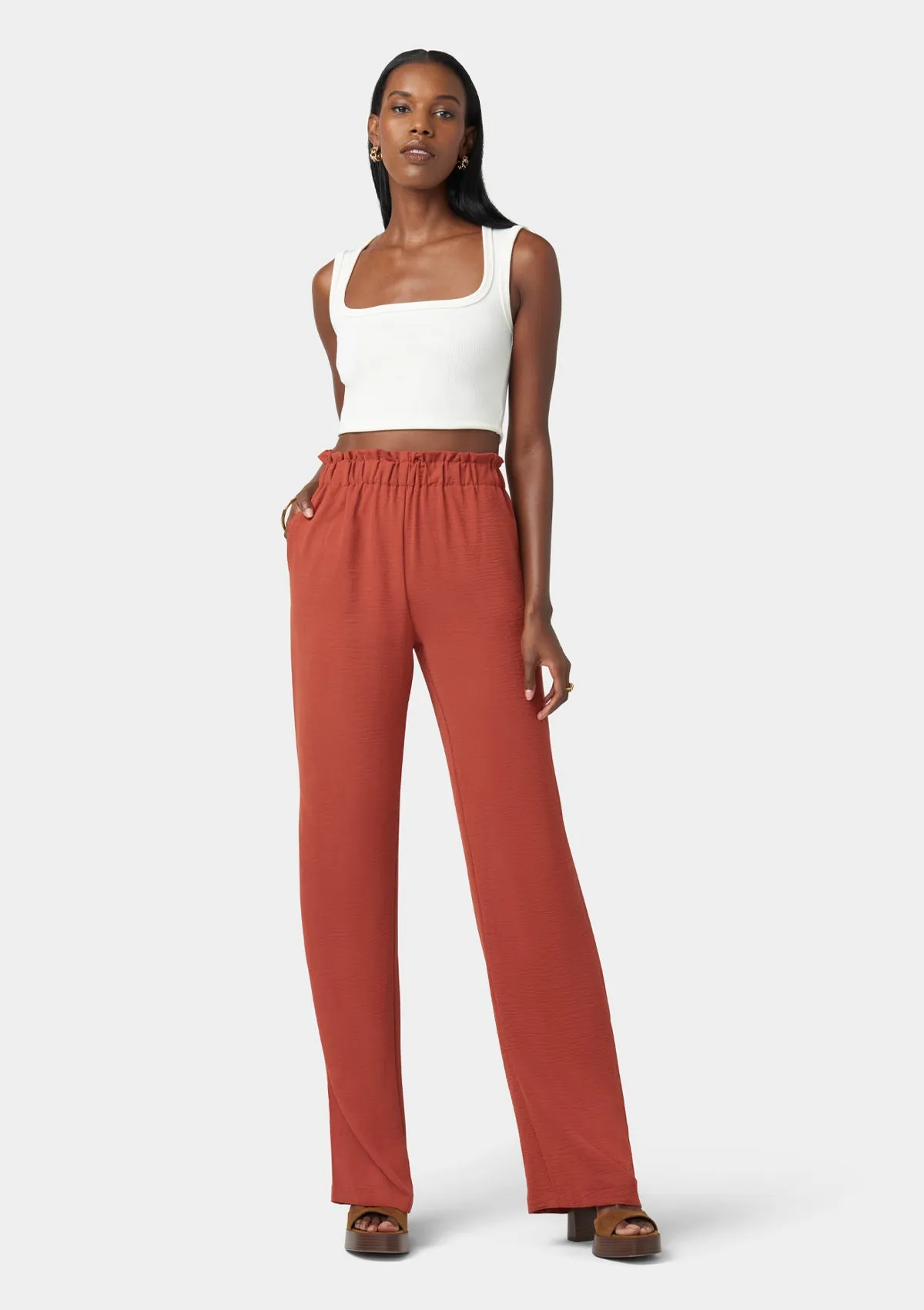 Tall Brooke Wide Leg Pants sold by Alloy Apparel