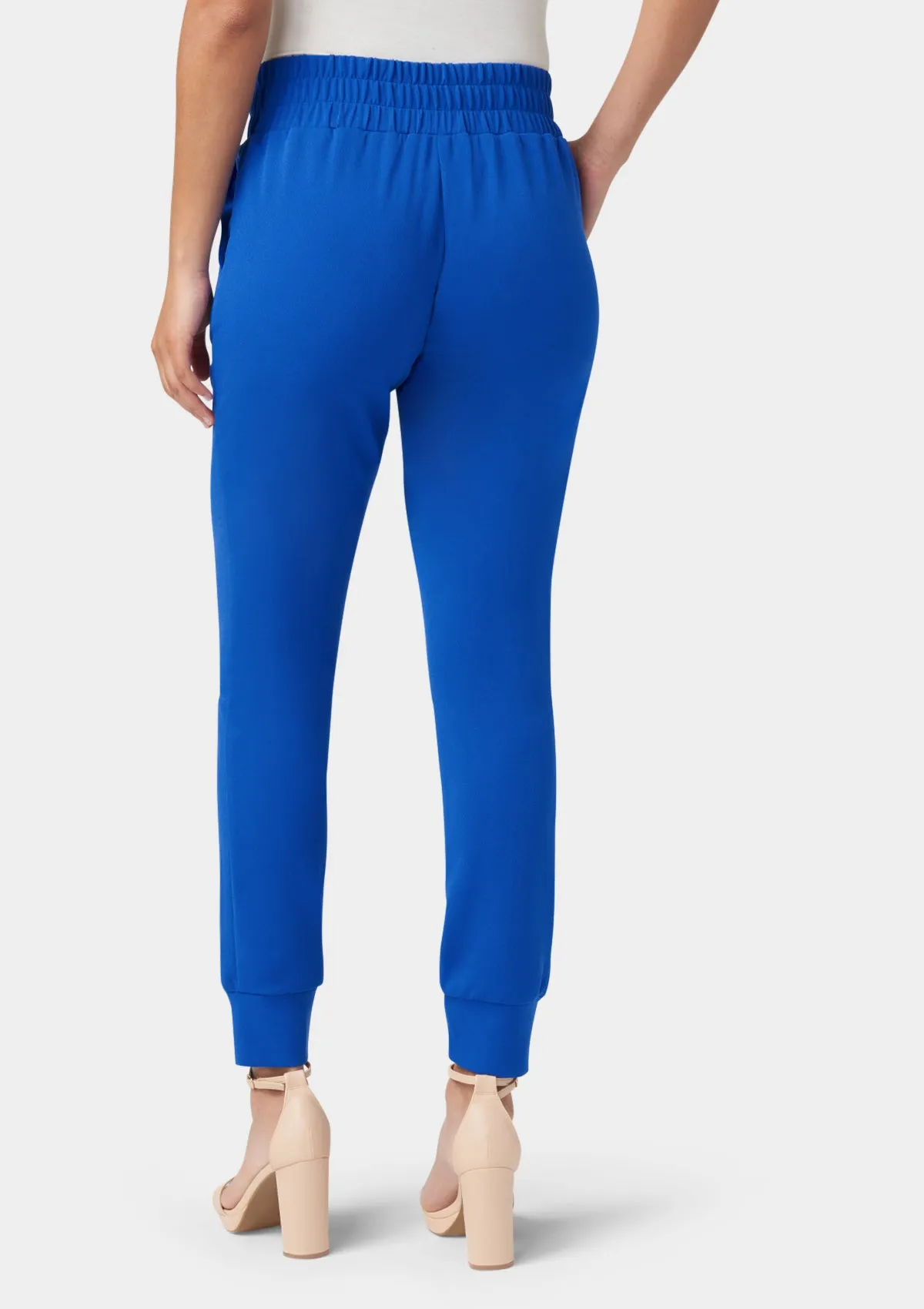 Tall Tianna Tie Waist Crepe Joggers sold by Alloy Apparel product image thumbnail 3