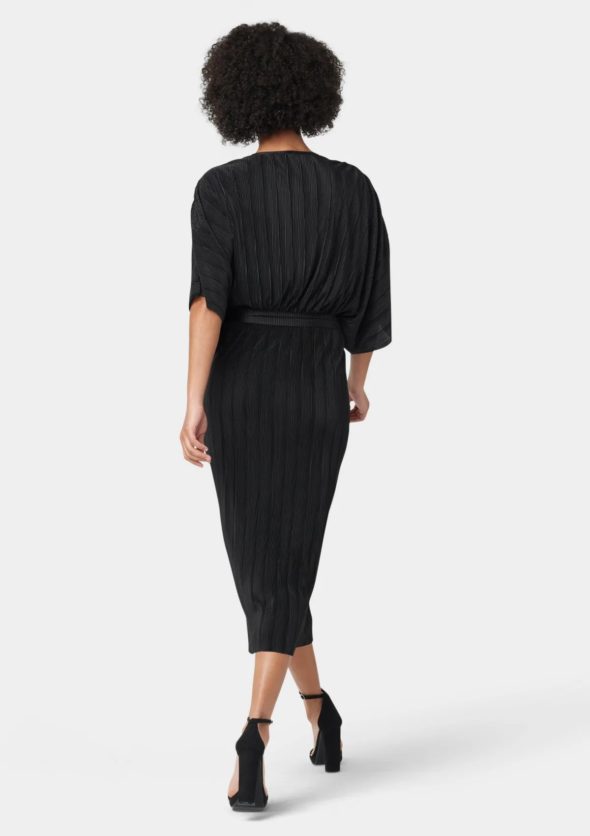 Tall Valerie Pleated Midi Dress sold by Alloy Apparel product image thumbnail 3