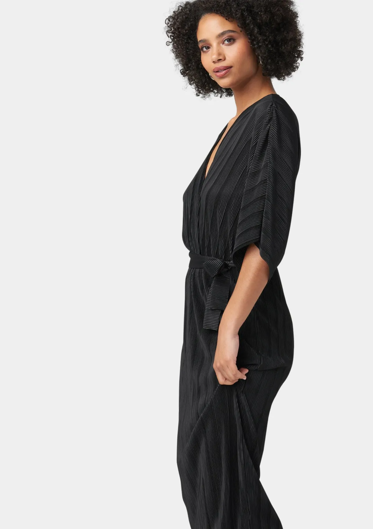 Tall Valerie Pleated Midi Dress sold by Alloy Apparel product image thumbnail 2
