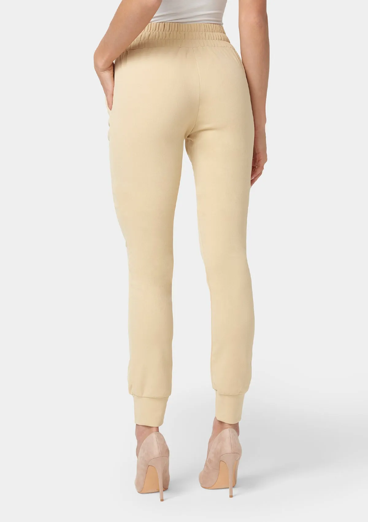 Tall Tianna Tie Waist Crepe Joggers sold by Alloy Apparel product image thumbnail 3